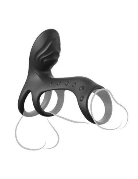 FANTASY C RINGZ ANILLO VIBRADOR PARA PAREJAS ULTIMATE COUPLES CAGE PRO 195 CM