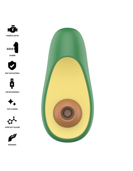 INTENSE WAKI ESTIMULADOR SUCCIONADOR DE CLATORIS AGUACATE