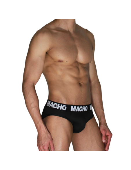 MACHO MCH007 SLIP CLASICO NEGRO NEGRO S