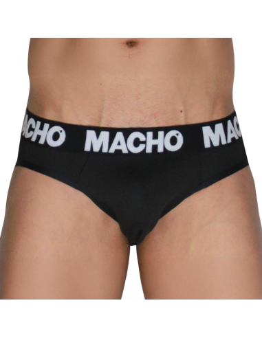 MACHO MCH007 SLIP CLASICO NEGRO NEGRO S