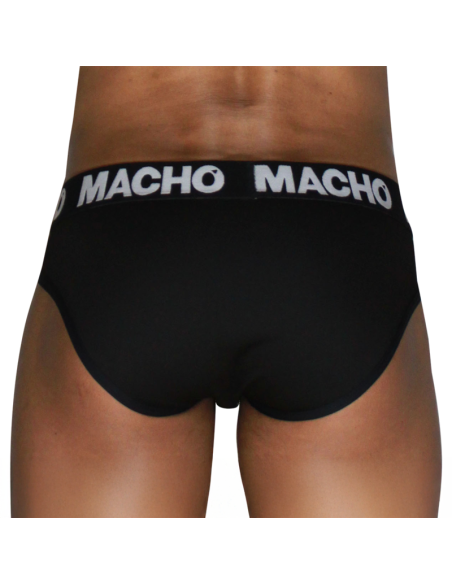 MACHO MCH007 SLIP CLASICO NEGRO NEGRO S