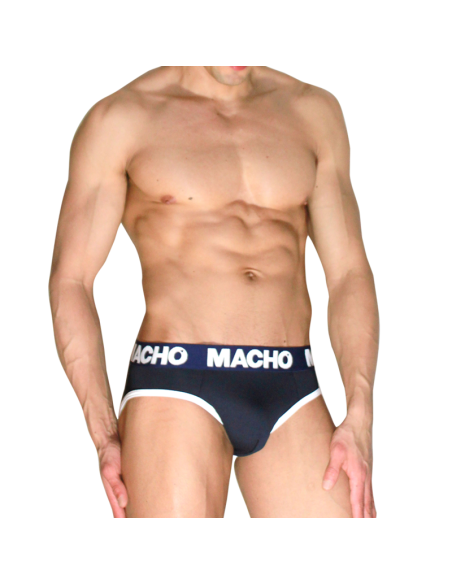 MACHO MCH008 SLIP CLASICO AZUL MARINO M