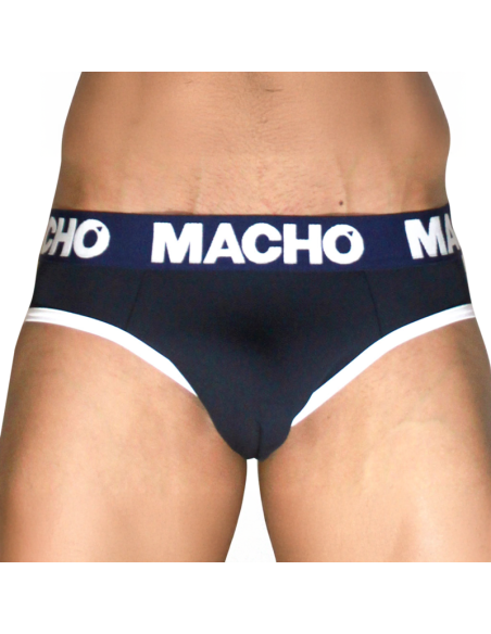 MACHO MCH008 SLIP CLASICO AZUL MARINO M