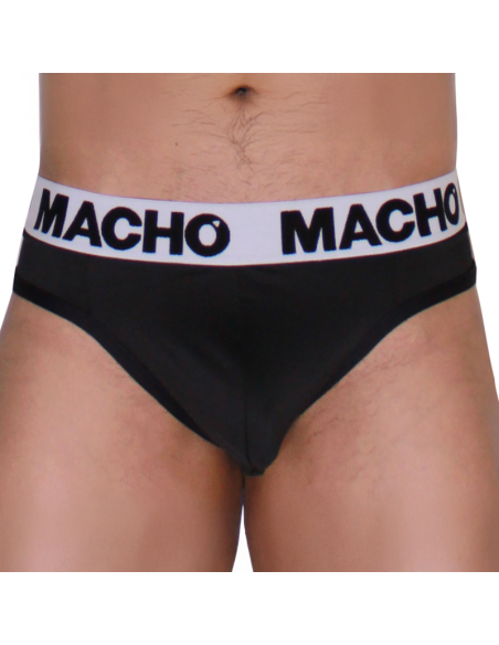 MACHO MTG002 TANGA NEGRO NEGRO S