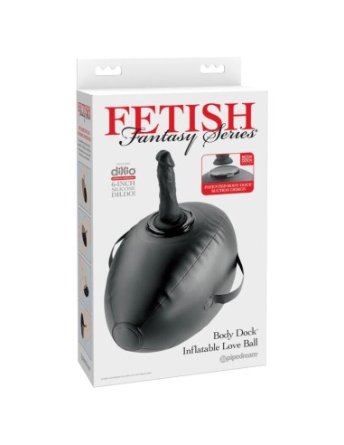 FETISH FANTASY SERIES HINCHABLE BODY DOCK CON DILDO NEGRA 419 CM