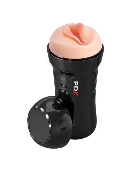 PDX EXTREME MASTURBADOR REALISTA AUTOLUBRICADO LABIOS SUPER DELICIOSOS
