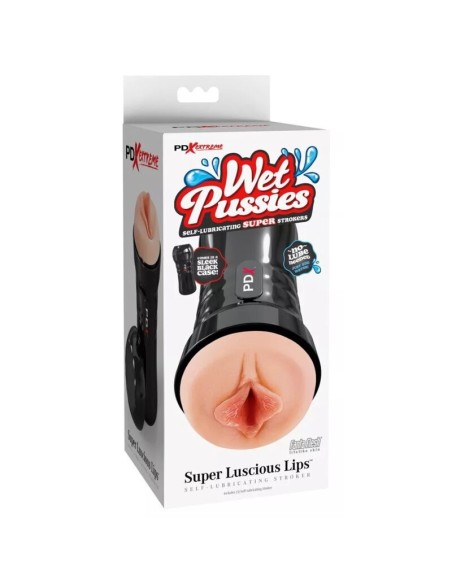 PDX EXTREME MASTURBADOR REALISTA AUTOLUBRICADO LABIOS SUPER DELICIOSOS
