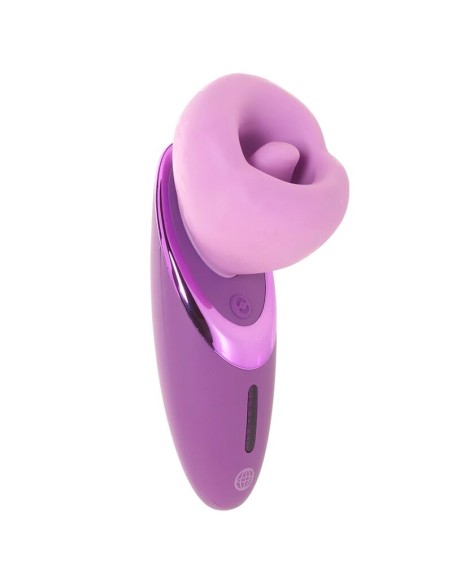 FANTASY FOR HER SUCCIONADOR DE CLATORIS CON VIBRACIAN PLEASURE SUCKER MORADO