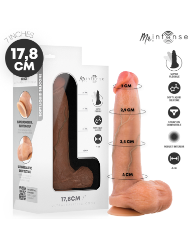 MR INTENSE BRUCE S DILDO SILICONA 178 CM A 4 CM