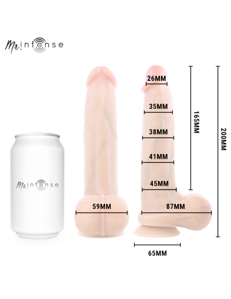 MR INTENSE BRUCE M DILDO SILICONA 20 CM A 45 CM