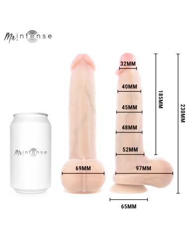 MR INTENSE BRUCE L DILDO SILICONA 23 CM A 52 CM