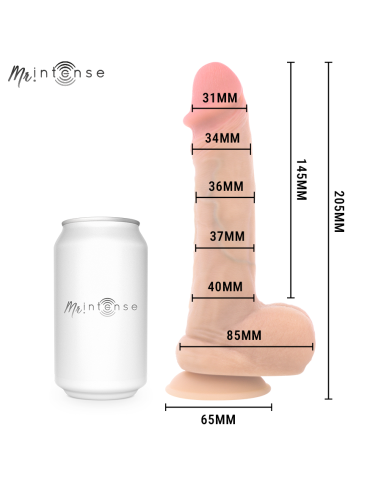 MR INTENSE DANNY DILDO EYACULADOR SILICONA 205 CM A 4 CM