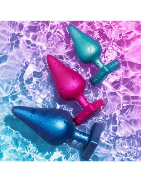 ROMP LUSTER KIT DE ENTRENAMIENTO ANAL S M L CON BASE EN FORMA DE CORAZAN