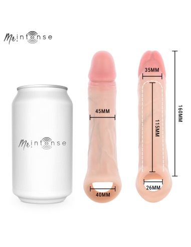 MR INTENSE ARNOLD L VIBRADOR FUNDA PENE SILICONA CONTROL REMOTO 16 CM A 45 CM